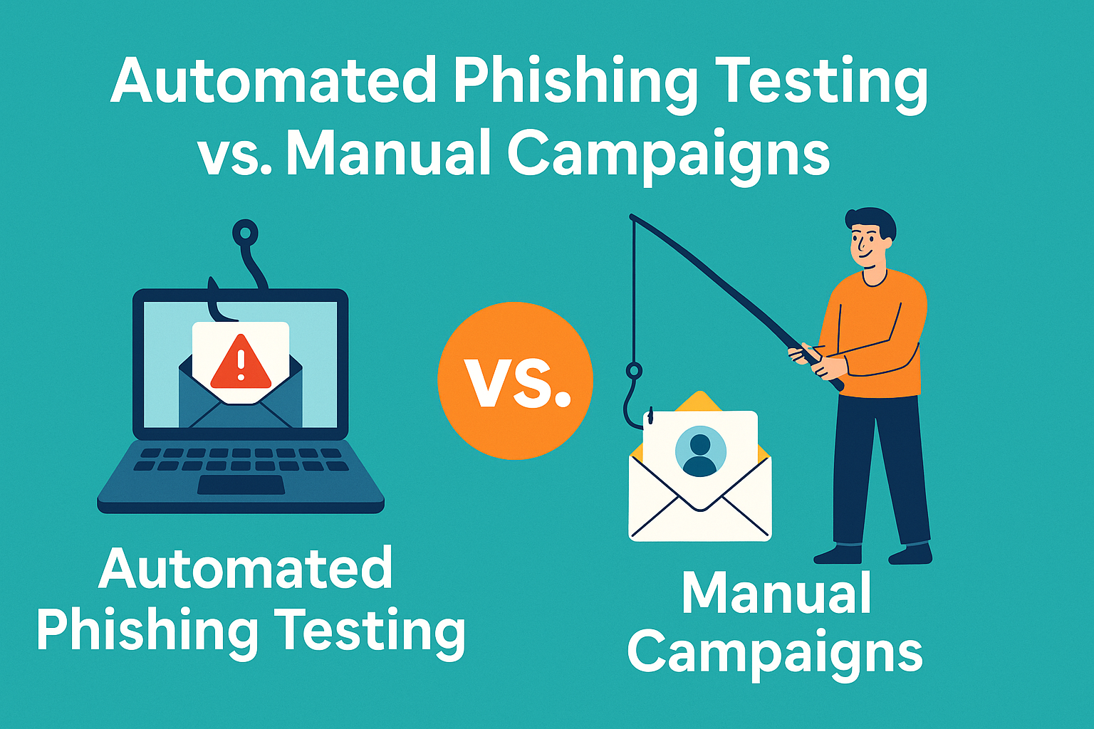 Cover image for Automated Phishing Testing vs. Manual Campaigns: Which Is Best for Your Business?