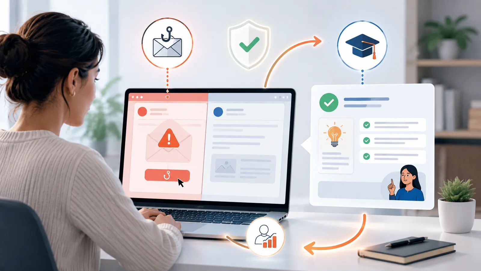 Cover image for Προσομοιώσεις phishing με αυτοματοποιημένη ανατροφοδότηση χρηστών: Τι πρέπει να προσέχουν οι ομάδες ασφάλειας το 2026